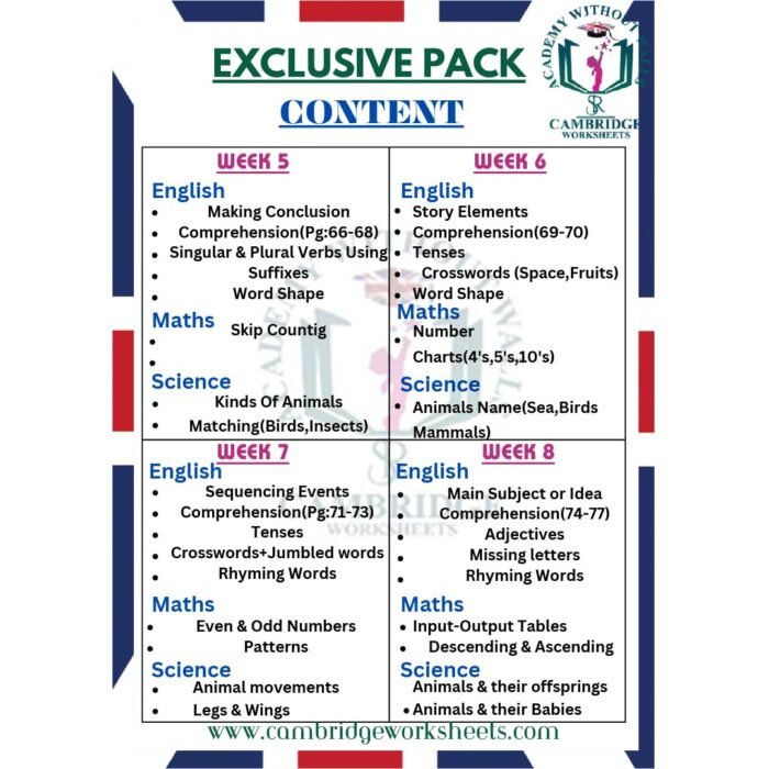 exclusive worksheets grade 1