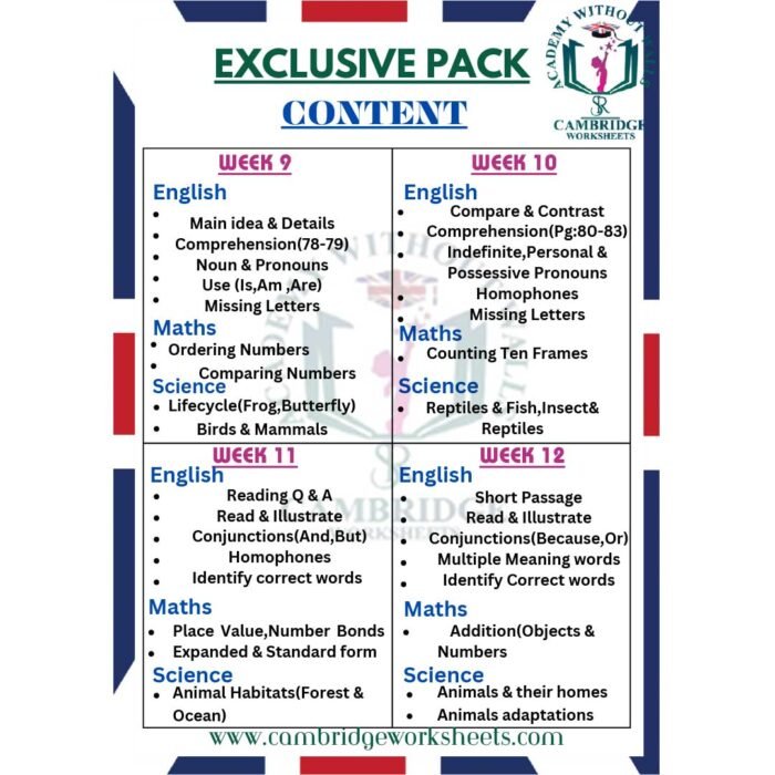 exclusive worksheets grade 1