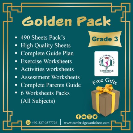 grade 3 golden cambridge worksheets