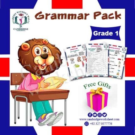 grammar worksheets grade 1