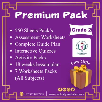 grade 2 premium cambridge worksheets