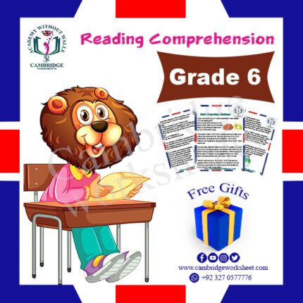 grade 6 reading comprehension cambridge worksheets