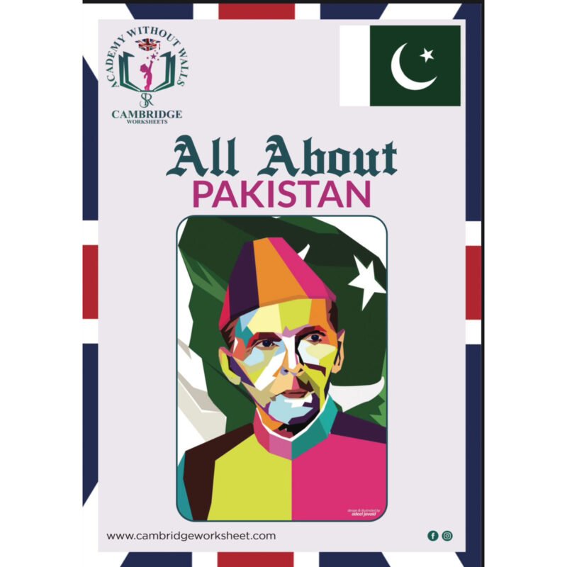 all about pakistan activity worksheets