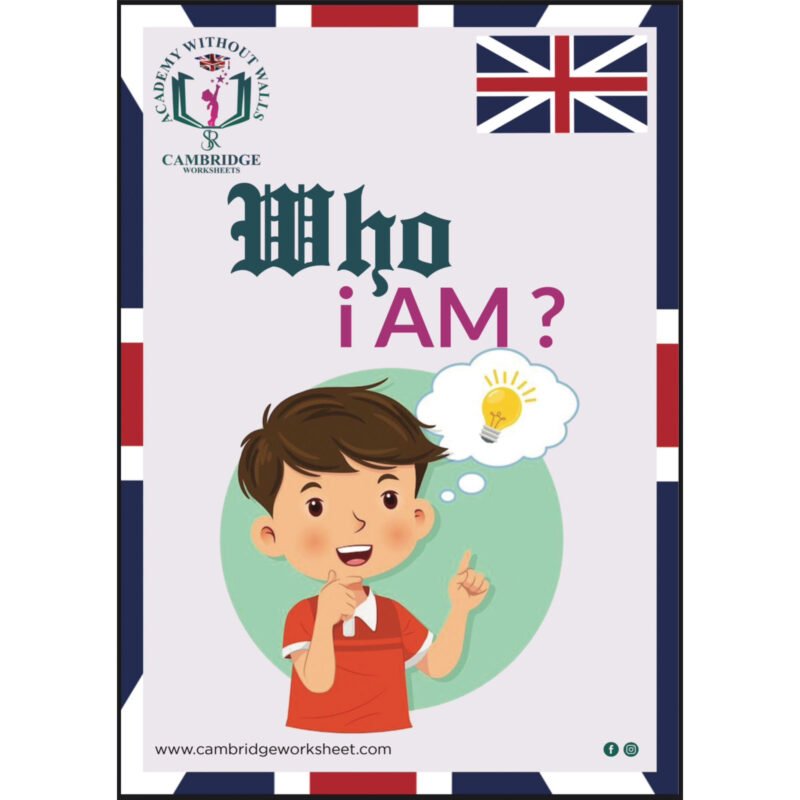 who i am activity worksheets