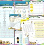 minions activity worksheets