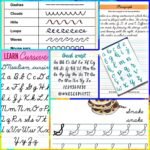 cursive writing activity worksheets