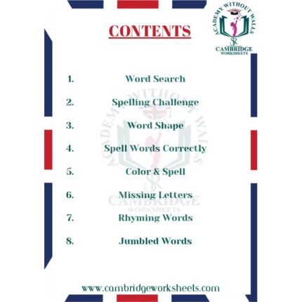 spellings worksheets grade 2