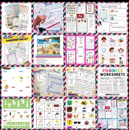 phonics activity worksheets