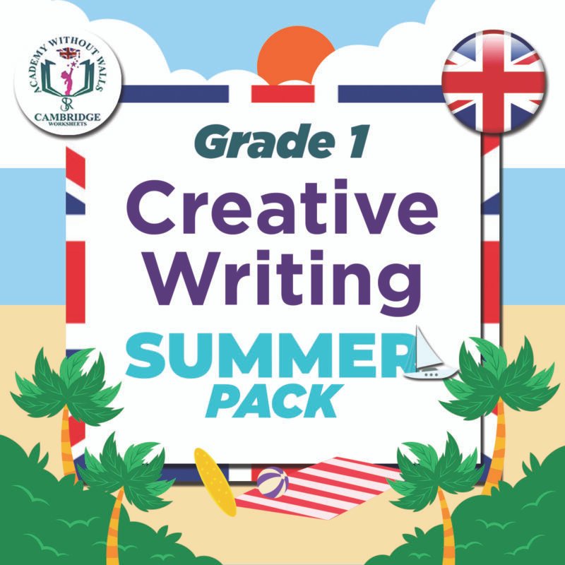 Creative Writing Grade 1 work sheets for kids