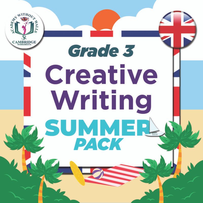 Creative Writing Grade 3 work sheets for kids